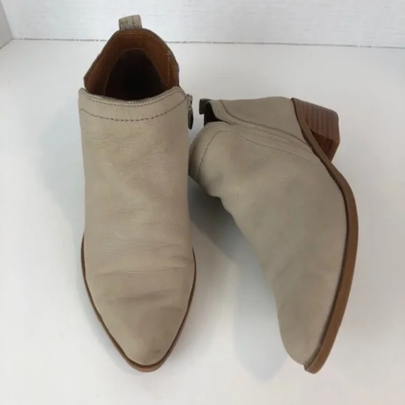 Franco Sarto Suede Ankle Boots Sz 7 - Picture 8 of 13